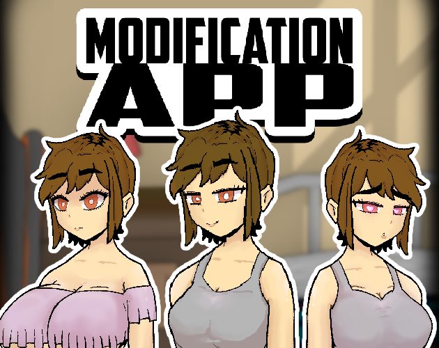 Cover art for MODIFICATION APP v0.9.1, an adult visual novel by tightly