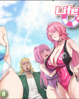 Cover art for Lifeguard Holic [DEMO] by Tiramisu — adult visual novel