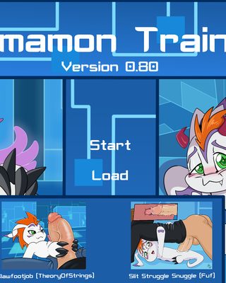 Cover art for Gomamon Trainer by TheOneWithoutAName — adult visual novel