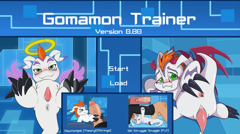 Cover art for Gomamon Trainer, an adult visual novel by TheOneWithoutAName