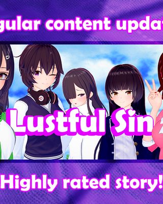 Cover art for Lustful Sin (NSFW 18+) by UnusualFish — adult visual novel