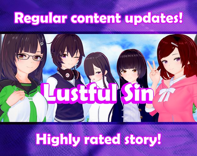Cover art for Lustful Sin (NSFW 18+) v0.9.6, an adult visual novel by UnusualFish