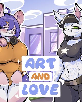 Cover art for Art and Love by Ursk | NSFW 18+ Visual Novel by Ursk — adult visual novel