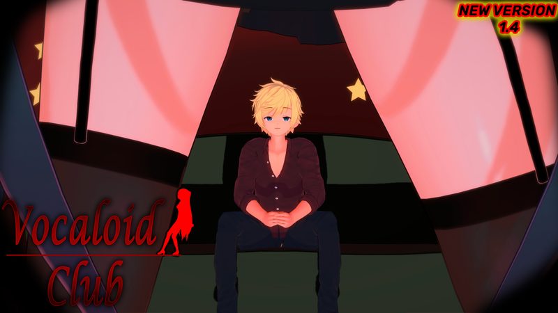 Cover art for Vocaloid Club v1.4.2, an adult visual novel by Vagebix