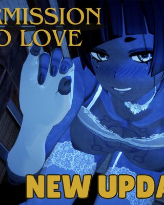 Cover art for Permission To Love by VeeBuggsy — adult visual novel