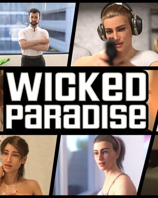Cover art for Wicked Paradise by Depression — adult visual novel