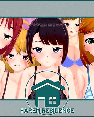 Cover art for Harem Residence by Vendena — adult visual novel