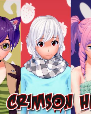 Cover art for Crimson High by VertigoAVN — adult visual novel