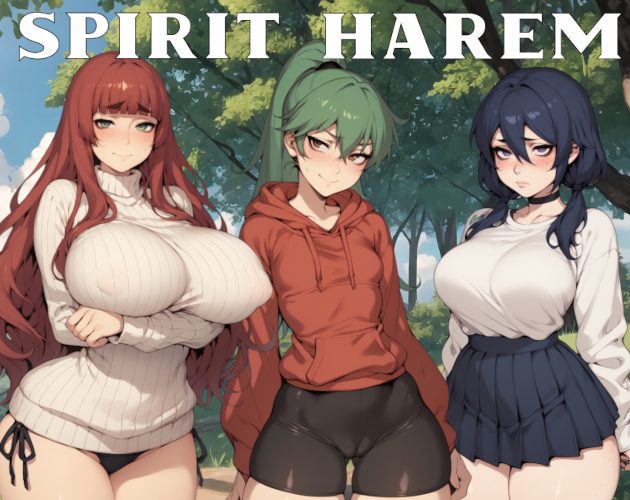 Cover art for Spirit Harem v1.8, an adult visual novel by vgbstudio