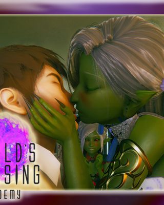 Cover art for World's Crossing Academy by VictorSeven — adult visual novel