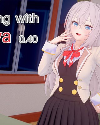 Cover art for Living With Alya by WaifuStudio — adult visual novel