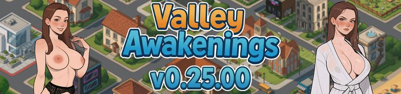 Cover art for Valley Awakening v0.80.00F, an adult visual novel by Wargnema