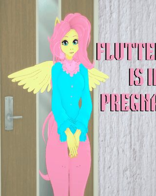 Cover art for Fluttershy Is In Pregnants (Demo) by Weird420XL — adult visual novel