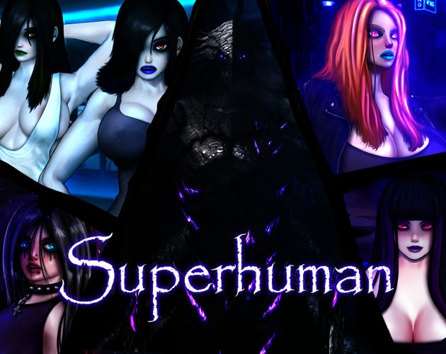 Cover art for Superhuman v0.99999b, an adult visual novel by WeirdWorld