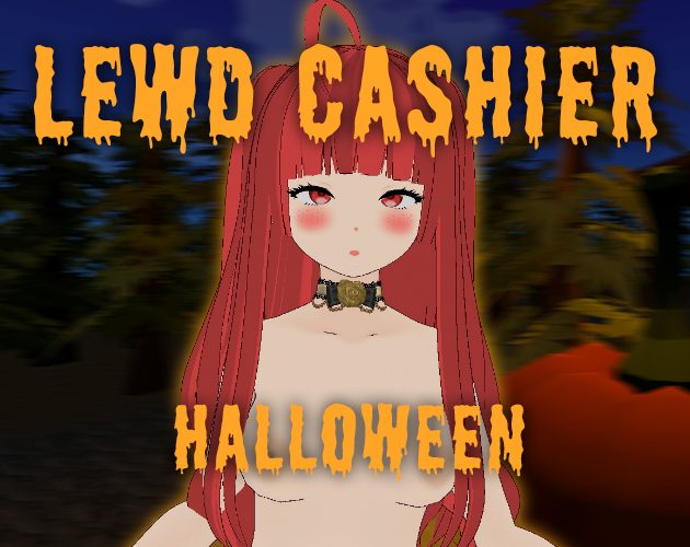 Cover art for Lewd Cashier Halloween, an adult visual novel by Wet Realm