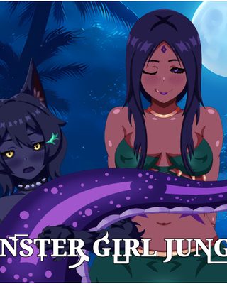 Cover art for Monster Girl Jungle Demo by Xoullion — adult visual novel