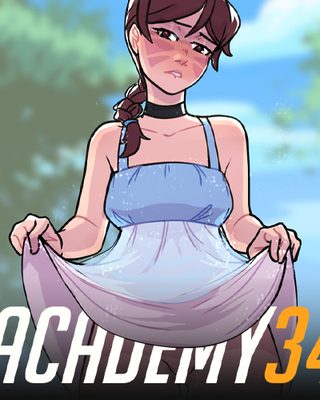 Cover art for ACADEMY34 by Young & Naughty — adult visual novel