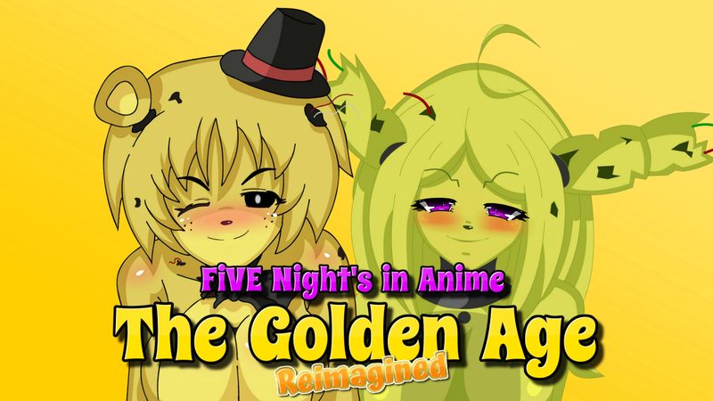 Cover art for FNIA The Golden Age v1.5.3, an adult visual novel by Yuuto Katsuki