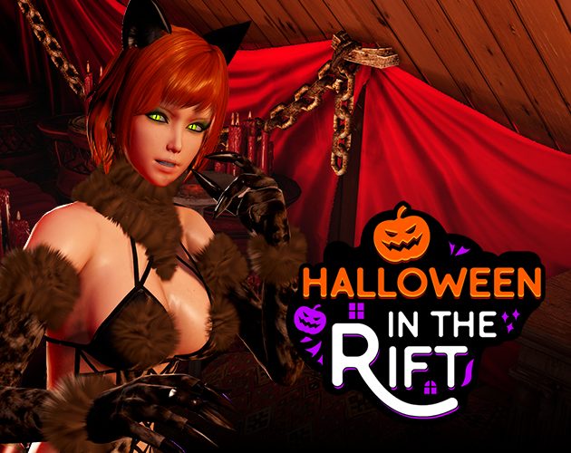 Cover art for A Halloween in the Rift v1.0, an adult visual novel by ZanithOne