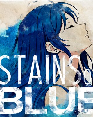 Cover art for Stains of Blue by zetszuu — adult visual novel