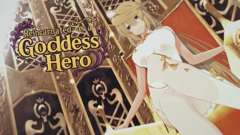 Cover art for Reincarnated as a Goddess´s Hero v0.04b, an adult visual novel by ZØRA_dev