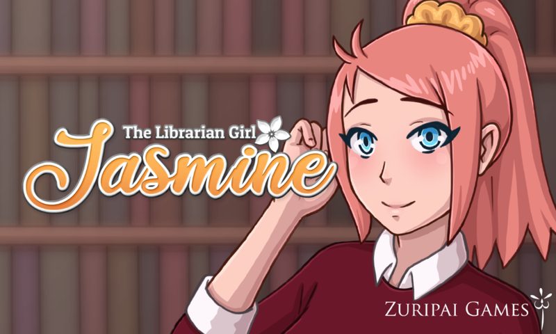 Cover art for The Librarian Girl Jasmine (NSFW 18+), an adult visual novel by Zuripai Games